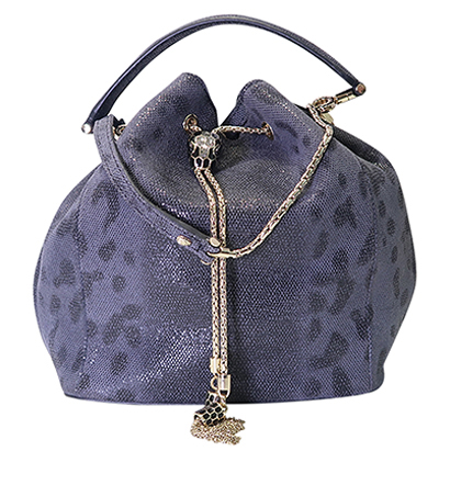 Serpenti Forever Bucket Bag, front view